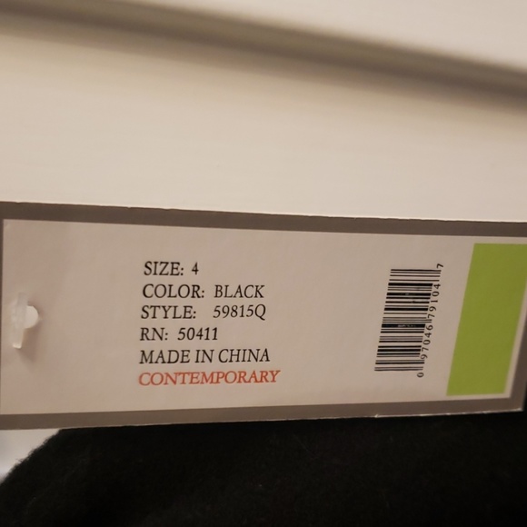 Dontella Black Wool Winter Coat Size 4 NWT - Picture 3 of 7